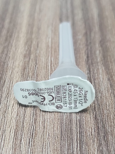 [ACCAG023] AGUJA 26G x 5/8" (SOFIDERM)