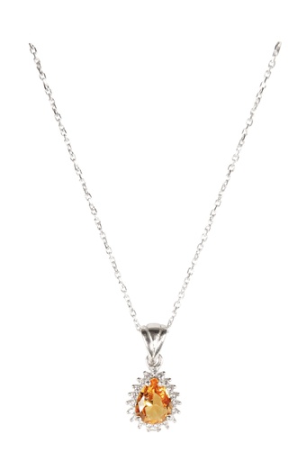 [VLUX.01.10] COLLAR DE PLATA Y SULTANITA BLOOMING WATER